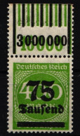 Deutsches Reich 287 A W OR Postfrisch 1/11/1 -1/5/1 #IL659 - Other & Unclassified