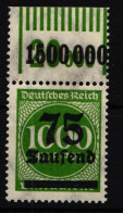 Deutsches Reich 288 II W OR Postfrisch 1-11-1 #IL670 - Sonstige & Ohne Zuordnung