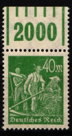 Deutsches Reich 244 W OR Postfrisch 1/5/1 #IL816 - Sonstige & Ohne Zuordnung