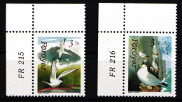 Färöer 221-222 Postfrisch Vögel #IL846 - Faroe Islands