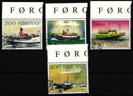 Färöer 227-230 Postfrisch Schiffe #IL860 - Faroe Islands