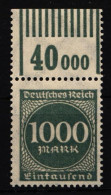 Deutsches Reich 273 W OR Postfrisch 1/11/1 #IL976 - Autres & Non Classés