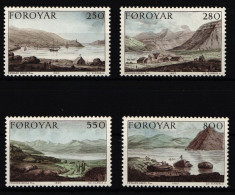 Färöer 112-115 Postfrisch #IL874 - Faroe Islands