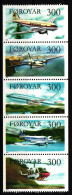 Färöer 125-129 Postfrisch #IL871 - Faroe Islands