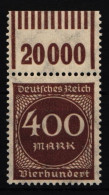 Deutsches Reich 271 W OR Postfrisch 1/11/1 #IL981 - Sonstige & Ohne Zuordnung