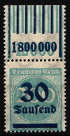 Deutsches Reich 285 W OR Postfrisch 1/11/1 - 1/5/1 #IL958 - Sonstige & Ohne Zuordnung