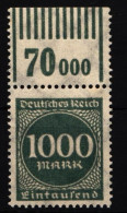 Deutsches Reich 273 W OR Postfrisch 1/11/1 #IL977 - Autres & Non Classés