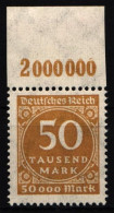 Deutsches Reich 275 A P OR Postfrisch #IL986 - Autres & Non Classés