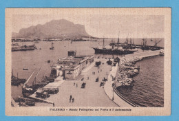 1166 ITALY ITALIA SICILIA PALERMO MONTE PELLEGRINO COL PORTO E L' ANTEMURALE RARE POSTCARD - Palermo