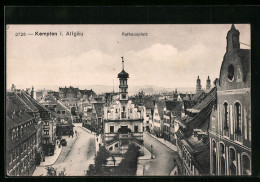 AK Kempten I. Allgäu, Blick Auf Rathausplatz  - Kempten