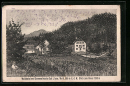 AK Eck I. Bay. Wald, Waldhotel Mit Blick Zum Osser  - Sonstige & Ohne Zuordnung