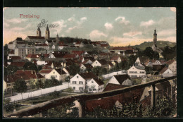 AK Freising, Ortsansicht Aus Der Vogelschau  - Freising