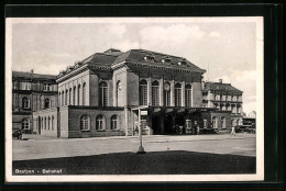 AK Bautzen, Ansicht Bahnhof  - Bautzen