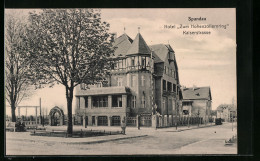 AK Berlin-Spandau, Hotel Zum Hohenzollernring, Kaiserstrasse  - Spandau