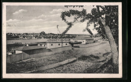 AK Seeburg Am Süssen See, Gasthof Zur Forelle Mit See Und Ortsansicht  - Seeburg