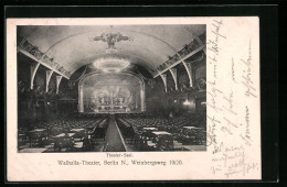 AK Berlin, Walhalla-Theater, Weinbergsweg 19 /20, Saal Mit Bühne  - Théâtre