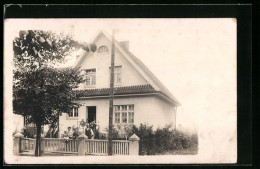 Foto-AK Langenhorn, Wohnhaus Mit Familie 1918  - Nord