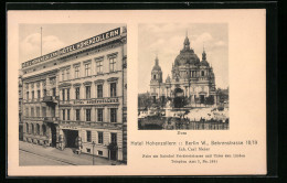 AK Berlin, Hotel Hohenzollern, Behrenstr. 18-19  - Mitte