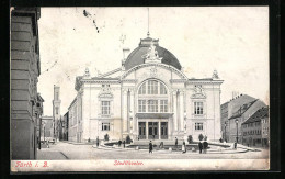 AK Fürth I. B., Ansicht Stadttheater  - Theatre