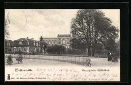 AK Wolfenbüttel, Herzogliche Bibliothek  - Wolfenbuettel