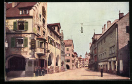 AK Lindau Im Bodensee, Ansicht Maximilianstrasse  - Lindau A. Bodensee