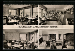 AK Morbach /Hunsrück, Hochwald-Café, Innenansicht  - Other & Unclassified