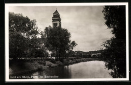 AK Kehl Am Rhein, Partie Am Stadtweiher  - Kehl