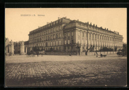 AK Ansbach I. B., Schloss Mit Pferdekutsche  - Ansbach