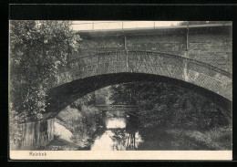 AK Reinbek, Blick Durch Brücke, Fluss  - Reinbek