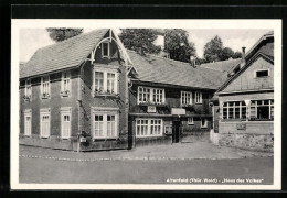 AK Altenfeld /Thür. Wald, Haus Des Volkes, Cafe  - Sonstige & Ohne Zuordnung