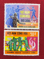 Stamps Vietnam South (Pacification Campaign -1/6/1969 ) -GOOD Stamps- 1 Set/2pcs - Viêt-Nam