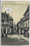 PAIMPOL- PLACE DU MARTRAY- VIEILLES MAISONS DU XV EME SIECLE - Paimpol