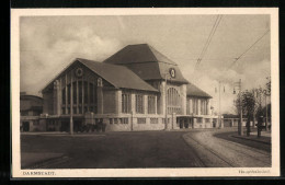 AK Darmstadt, Ansicht Hauptbahnhof  - Darmstadt