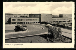 AK Duisburg, Hauptbahnhof Mit Bussen Und Autos  - Duisburg