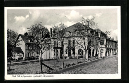 AK Bad Orb I. Spessart, Sanatorium Mit Zaun  - Bad Orb