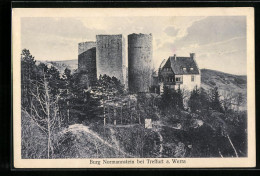 AK Treffurt A. Werra, Burg Normannstein  - Autres & Non Classés