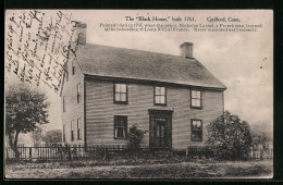 AK Guilford, CT, The Black House, Build 1761  - Autres & Non Classés