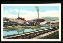 AK Rumford, Continental Paper And Bag Mills  - Autres & Non Classés