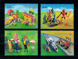 Singapore 2002 Toys Set Of 4 Stamps Mint - Autres & Non Classés