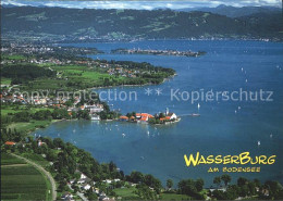 72247211 Wasserburg Bodensee Fliegeraufnahme Wasserburg - Wasserburg (Bodensee)