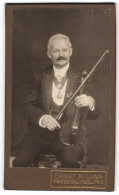 Fotografie Ernst Kilian, Friedenau, Felix Meyer, Kammervirtuose Mit Osmanischem Medjijeh-Orden  - Berühmtheiten