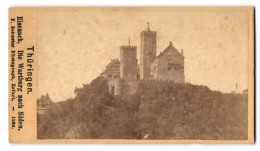 Fotografie F. Schuster, Erfurt, Ansicht Eisenach, Blick Nach Der Wartburg Von Norden Aus Gesehen  - Lieux