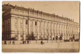 Fotografie F. Albert, Würzburg, Ansicht Ansbach, Partie Am Schloss  - Lieux