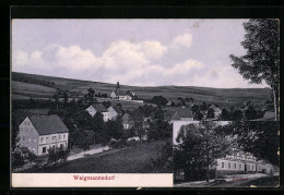 AK Weigmannsdorf, Gasthof, Gesamtansicht Mit Feldern  - Other & Unclassified