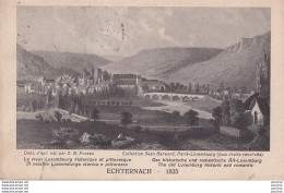 O19- ECHTERNACH -  1835 - ( OBLITERATION DE 1927 - 2 SCANS ) - Echternach