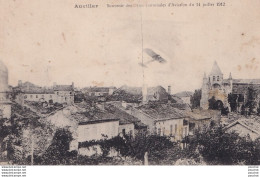 14-82) AUVILLAR - SOUVENIR  DES FETES CANTONALES D ' AVIATION DU 14 JUILLET 1912 - ( AVION - AERONEF - 2 SCANS ) - Auvillar