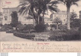 13- SPEZIA - GIARDINI PUBLICI  - ( OBLITERATION DE 1902 - 2 SCANS ) - La Spezia