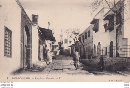 12- SIDI BOU SAID (TUNISIE ) RUE DE LA MOSQUEE  -  ( 2 SCANS ) - Tunisie