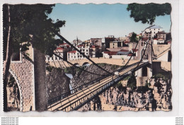 11- CONSTANTINE -  LE PONT SUSPENDU DE SIDI M ' CID - ( COULEURS - 2 SCANS ) - Constantine