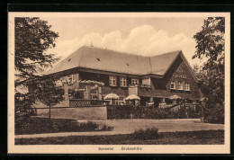 AK Grubschütz, Gasthaus Spreetal, Frontansicht  - Autres & Non Classés